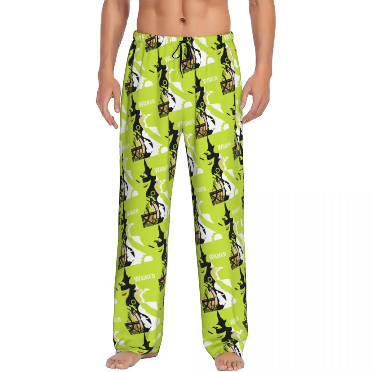 

Custom Print Wicked The Musical Pajama Pants Men's Sleep Sleepwear Bottoms with Pockets