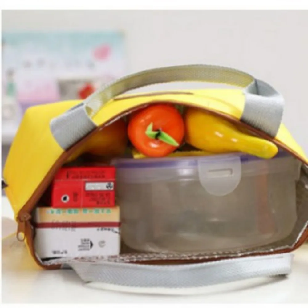 New Candy Colored Lightweight Waterproof Ice Pack Insulation Bag Picnic Bag Rice Box Storage Bag Portable Bento Bag Durable