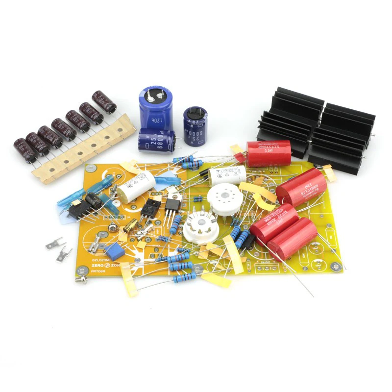 Refer to MATISSE circuit DC280V PRT06A 12AX7+12AT7 Stereo tube preamplifier DIY Kit  finished board