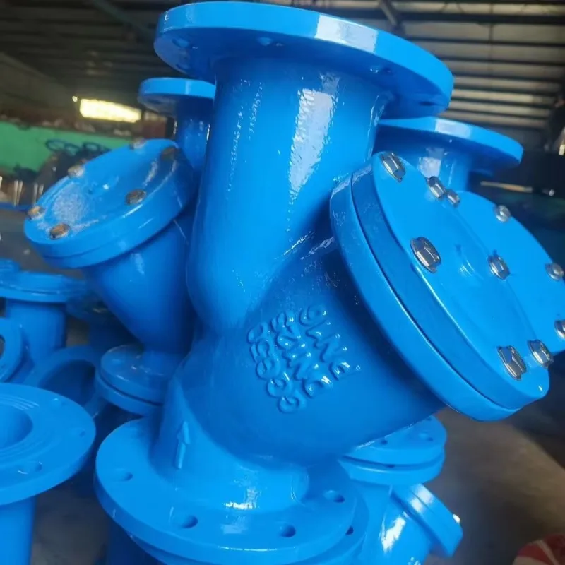 2025 جودة عالية DN40 ~ DN1200 فلتر الصمام الأوتوماتيكي Y فلتر صناعي حديد القناة