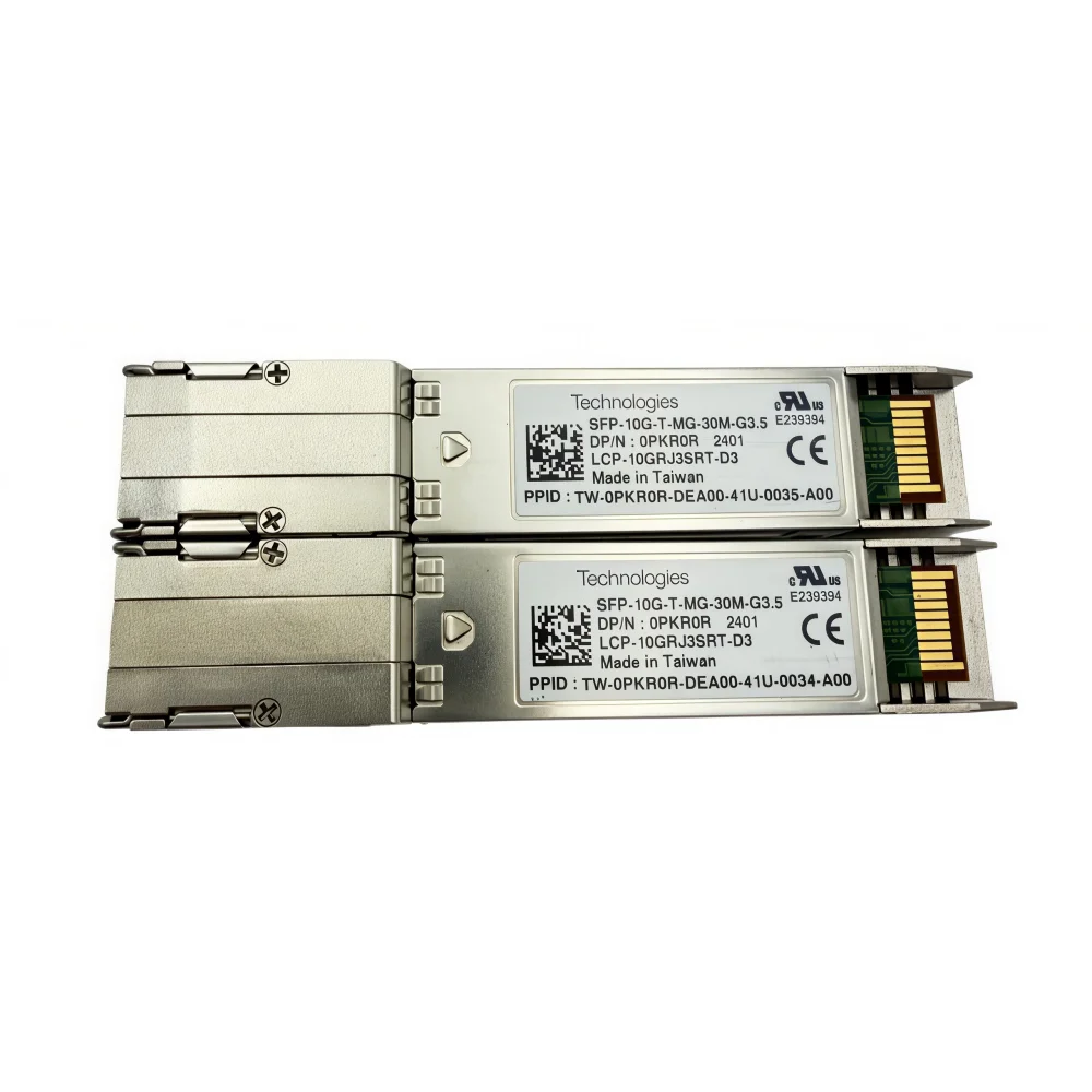 For Dell SFP-10G-T-MG-30M-G3.5 SFP+ 10G Copper RJ45 Transceiver Module 10GBASE-T 30m Cat6a Cat7 Ethernet Switch Server Data Cent