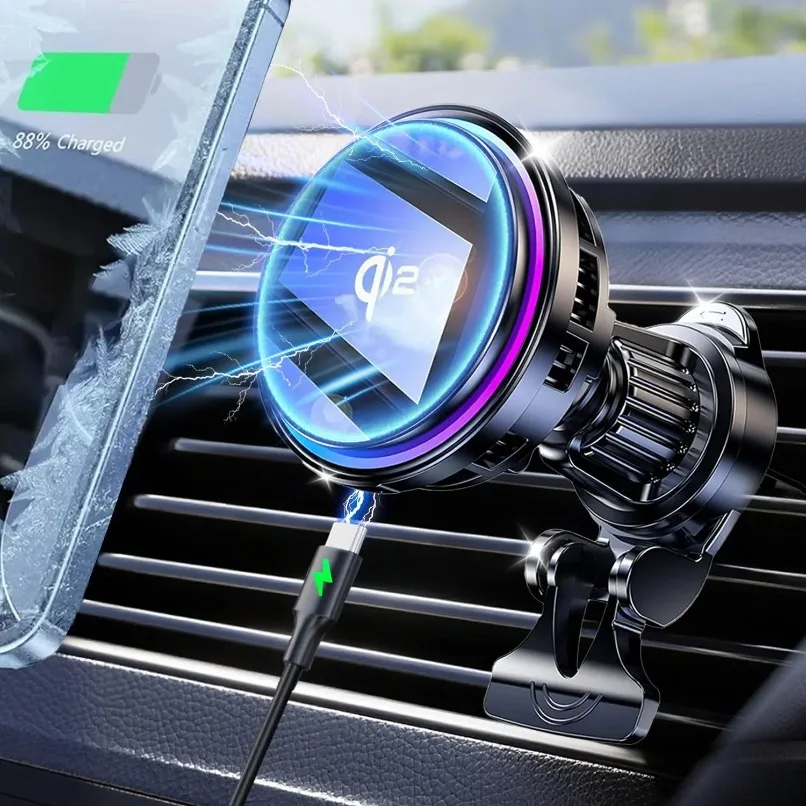 15W Qi2 Car Magneti… - image