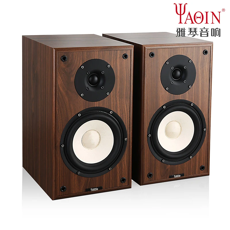 Yaqin LS-25M Passive Speaker Two-way Hifi Bookshelf 6.5-inch Fever-grade High-fidelity Home Audio