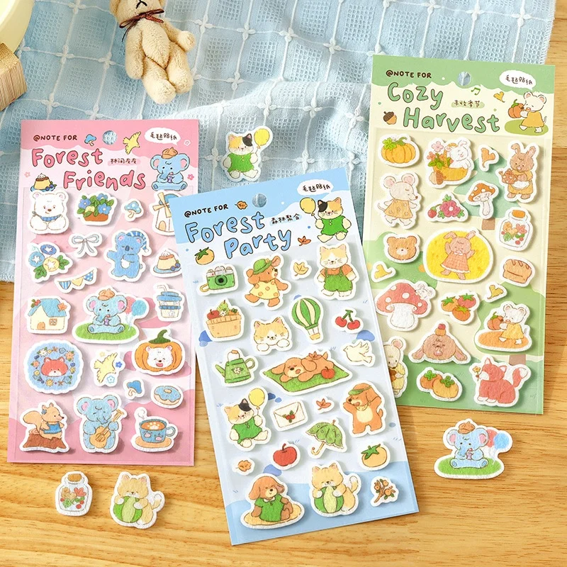 24-unidades-lote-de-pegatinas-de-fieltro-con-disenos-de-animales-gatos-perros-elefantes-estilo-kawaii-ideales-para-decoracion-papeleria-manualidades-y-albumes-de-recortes-venta-al-por-mayor