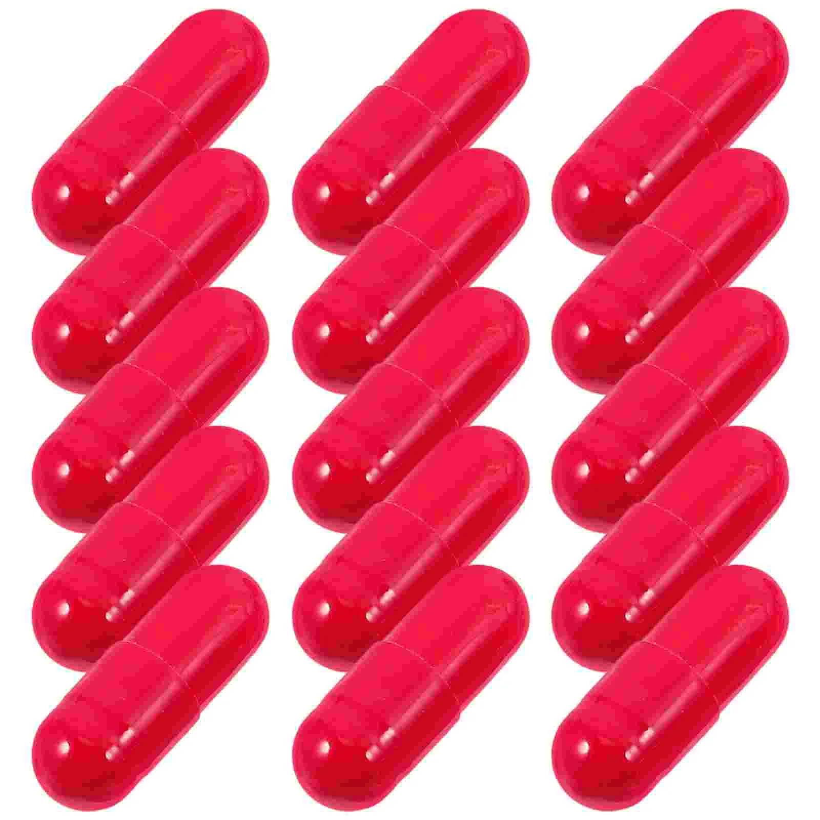 24 pezzi capsule di sangue finto Halloween Prank forniture pillole Plasma puntelli realistici costumi per feste a casa