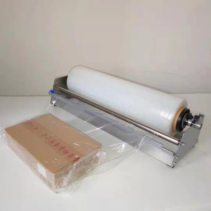 

Desktop Winding Film Holder Cling Film Wrapping Machine Advertisement Letter Board Baling Machine with Cutting Knife