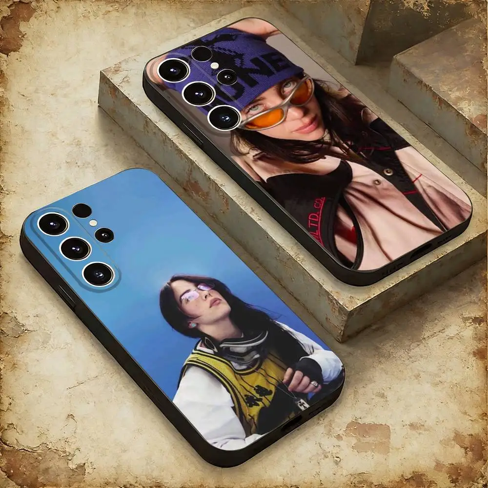 

Hit Me Hard and Soft B-BillieS Phone case For Samsung Galaxy A56,36,26,16,76,55,35,25,15,54,34,24,Soft Silicone Black Cover