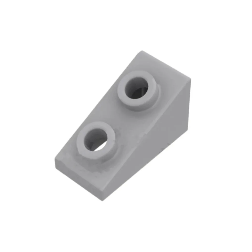 MOC 10PCS Special 1x2x1 25 Degree Slope With Two Points Building Blocks 0163 Third Party Accessories Particle Toy Children Gifts