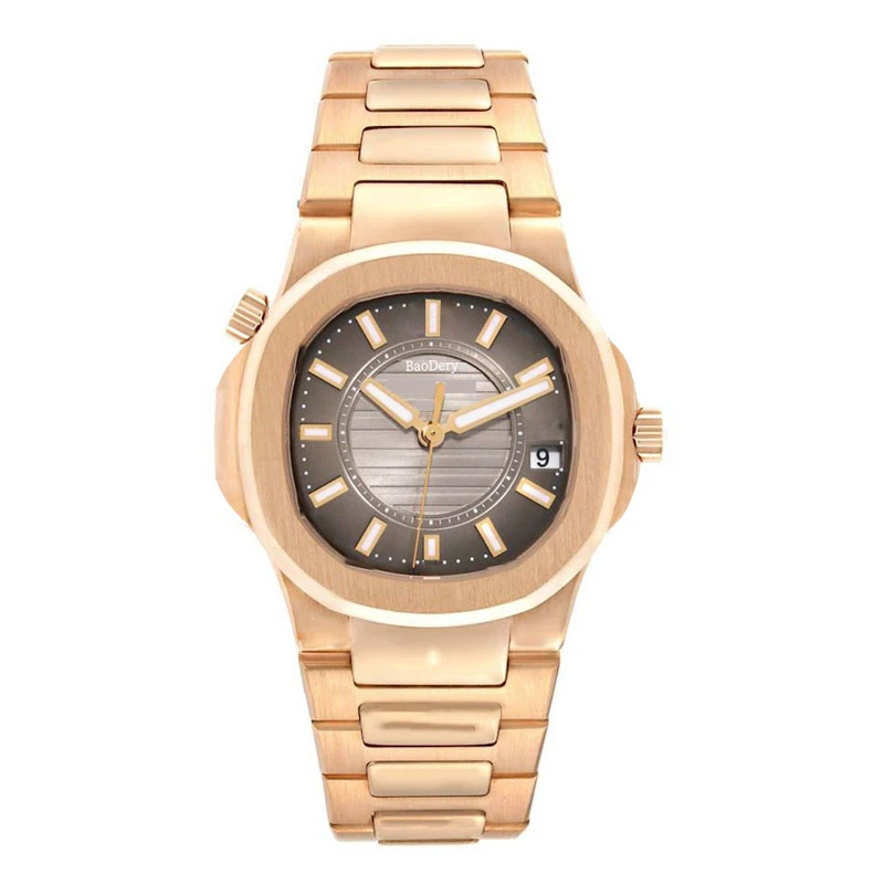 32mm premium women\'s watch, battery sport, stainless steel strap calendar window