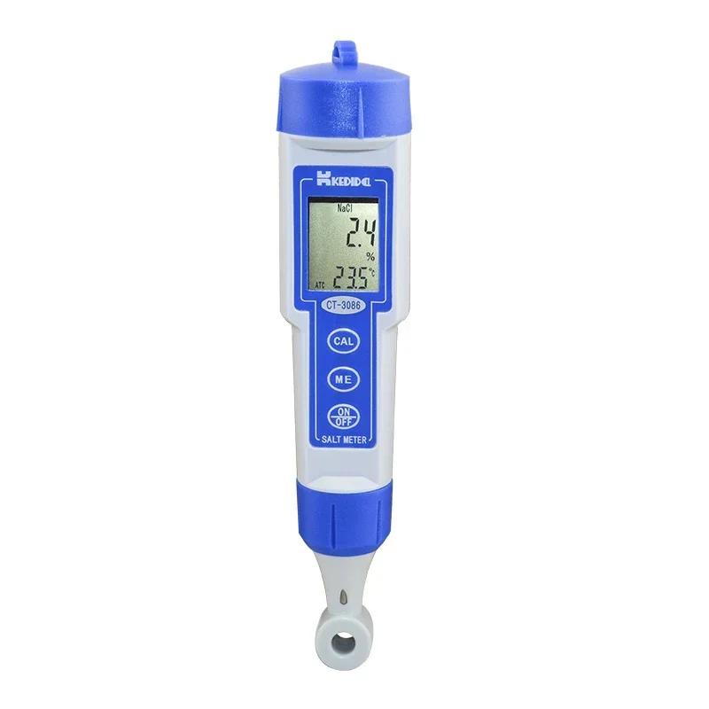 

CT-3086 digital salinity meter, pen salinity meter, portable salinity meter, high-precision sa linity measuring instrument
