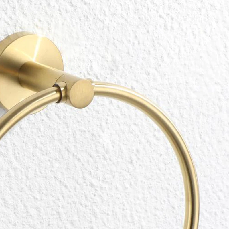 Germany Durad Raskin Towel Ring Toilet Creative Towel Hanging Bathroom Wall Hanging Perforated Towel Hook