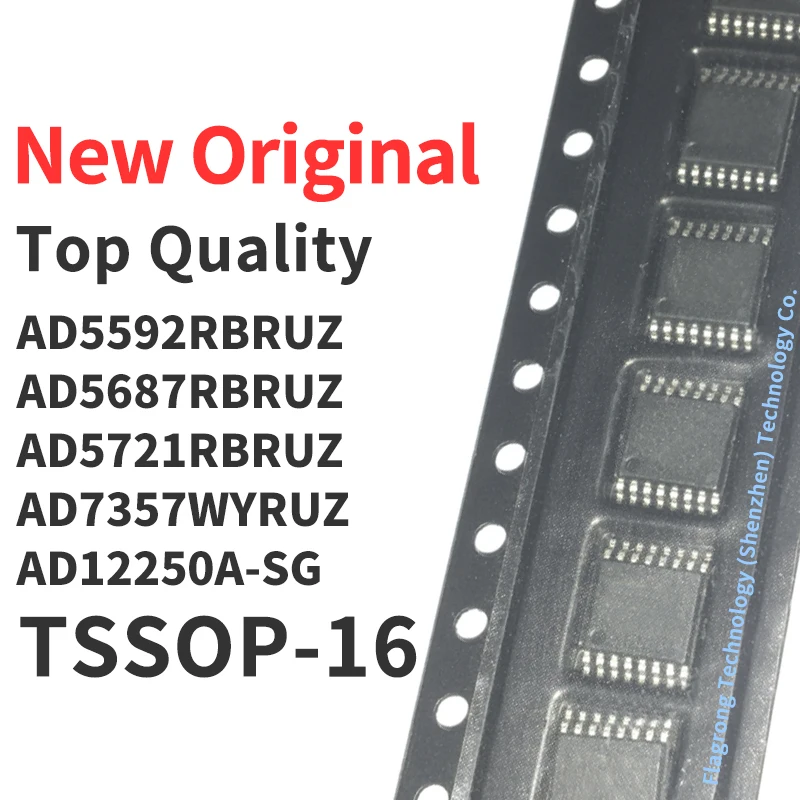 

1 Piece AD5592RBRUZ AD5687RBRUZ AD5721RBRUZ AD7357WYRUZ AD12250A-SG TSSOP-16 Chip IC New Original