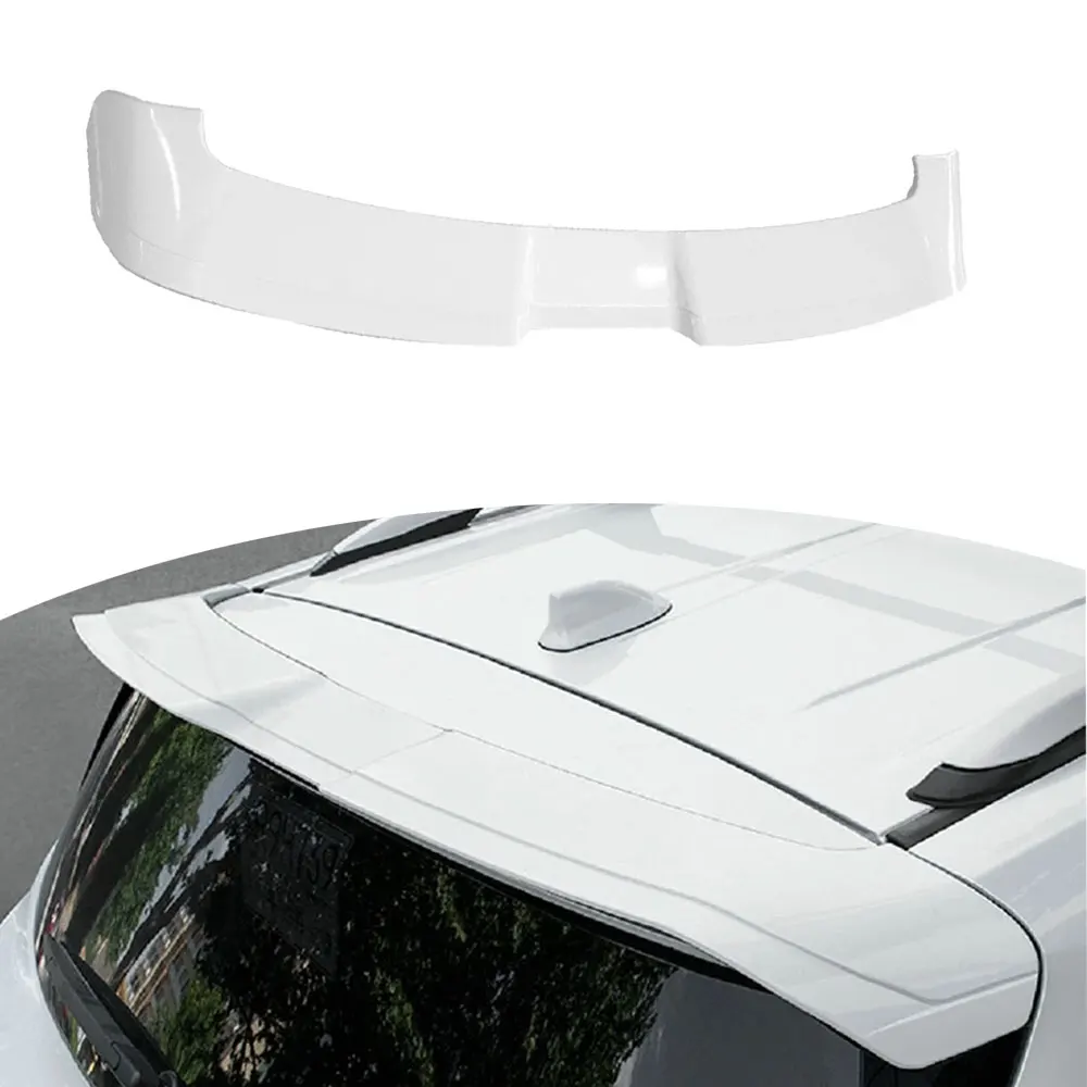 1PC White Rear Spoiler Wing Trunk Lip Fits For Toyota Sienna 2021-2025 ABS Material