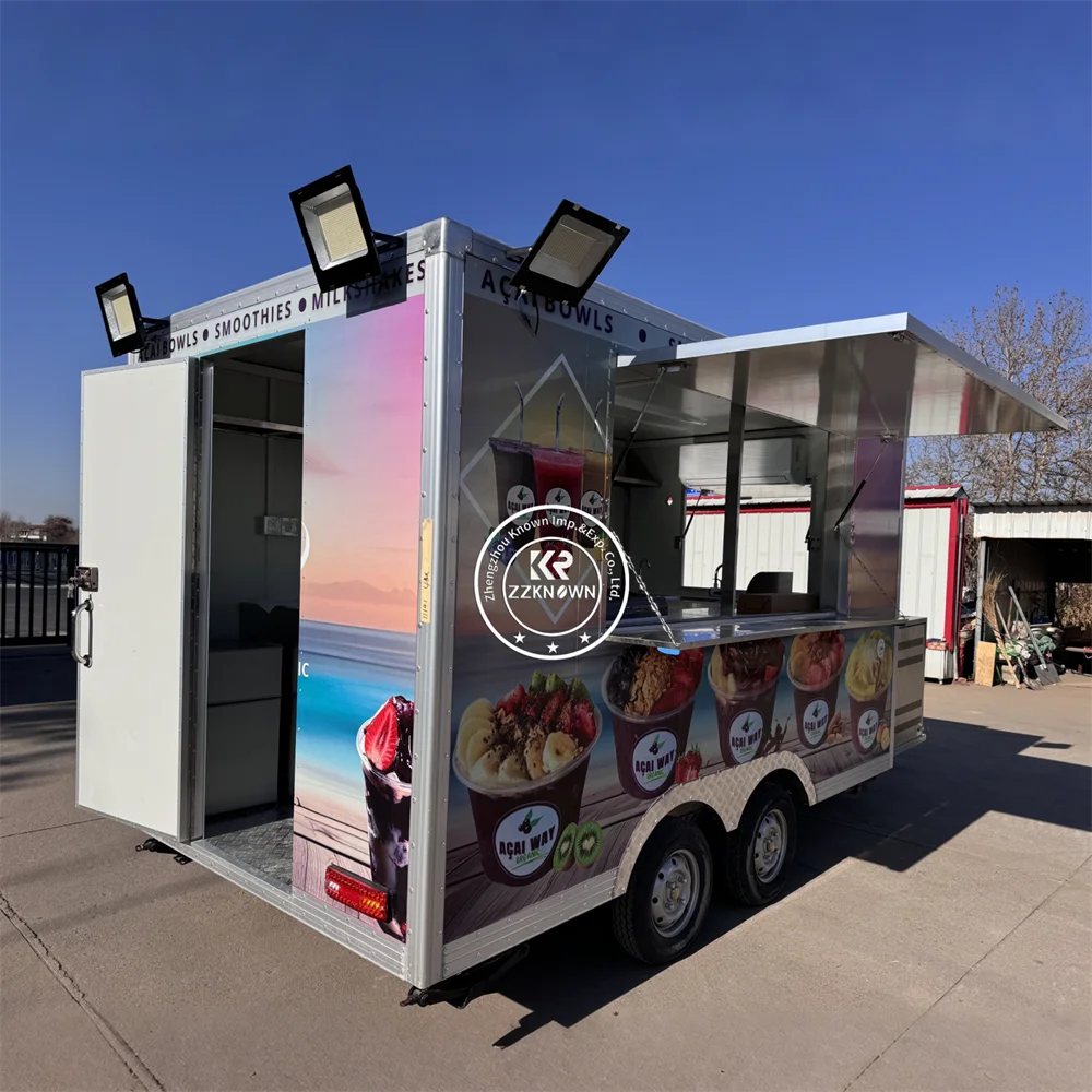 

Профессиональный уличный кейтеринг, мобильный кофейный прицеп, тележка для пиццы, грузовик для закусок, мороженое, мобильный прицеп для еды на рынки