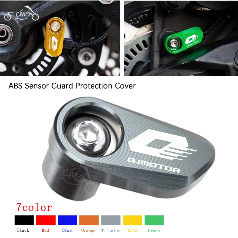 

Motorcycle CNC Rear Wheel ABS Sensor Guard Protection Cover Accessories For QJMOTO QJ MOTO QJMOTOR SRT 800SX 800SRT SRT 800X