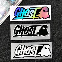 Halloween-themed Ghost Motorcycle Stickers Car Fuel Tank Helmet Reflective Waterproof Vinyl Decal Accessories,for Honda Yamaha