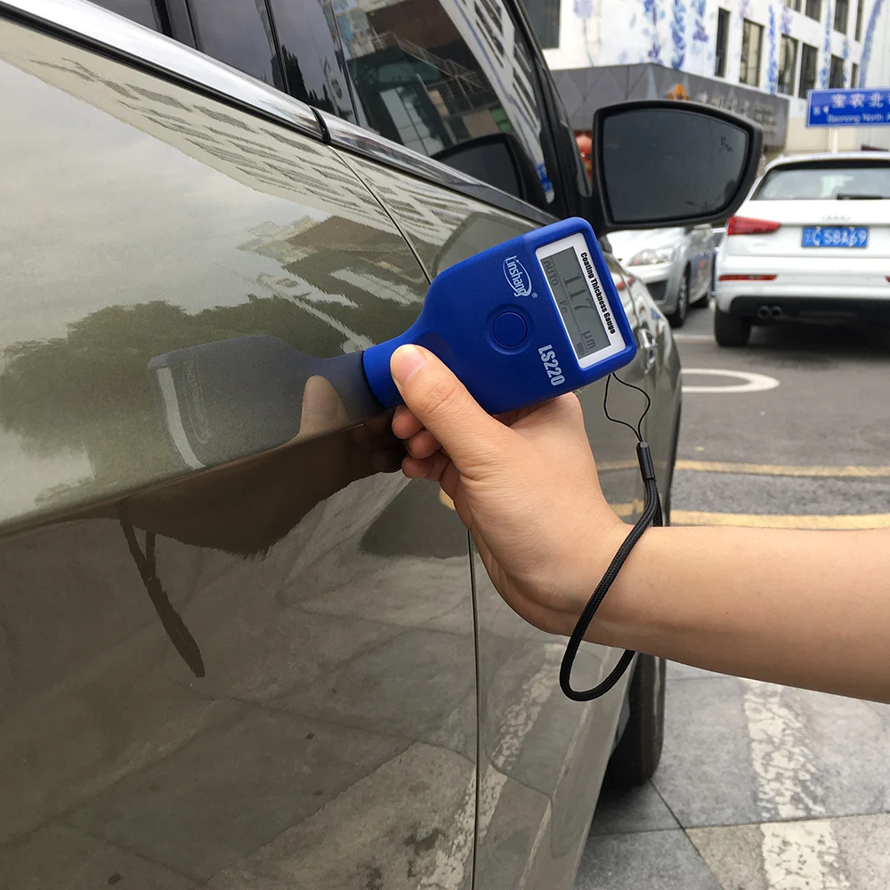 Автомобильный измеритель толщины краски Linshang LS220, автомобильный измеритель толщины краски, автомобильный тестер