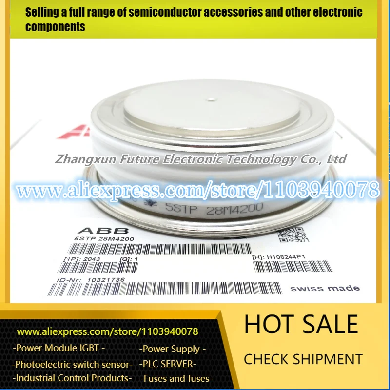 

5STP28M4200 Тиристор 5STB24Q2800 5STP 27H2801 5STP26N5800 5STP24L2800 5STP08G6500 5SGA20H2501 НОВЫЙ