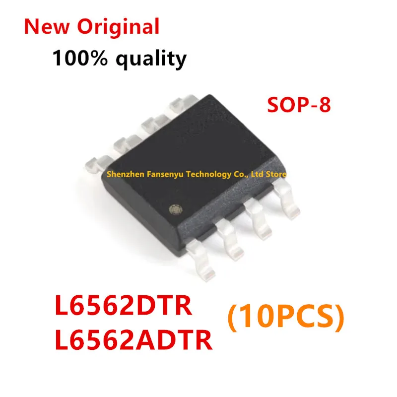 (10piece)100% New L6562 L6562D L6562DTR L6562A L6562ADTR sop8