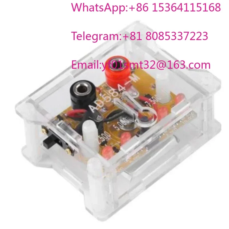 AD584 Reference Module With Transparent Housing 2.5V/7.5V/5V/10V 4 Channel High Precision Voltage Reference Module