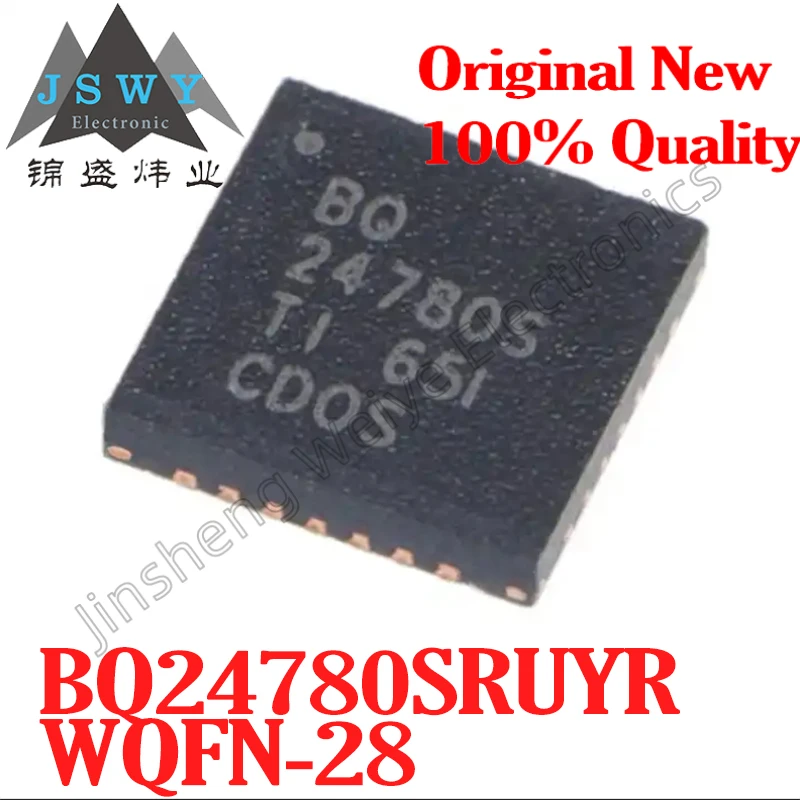 

(10/50 pcs) BQ24780SRUYR WQFN-28 BQ24780S/Battery Management Chip/Original Stock Electronics