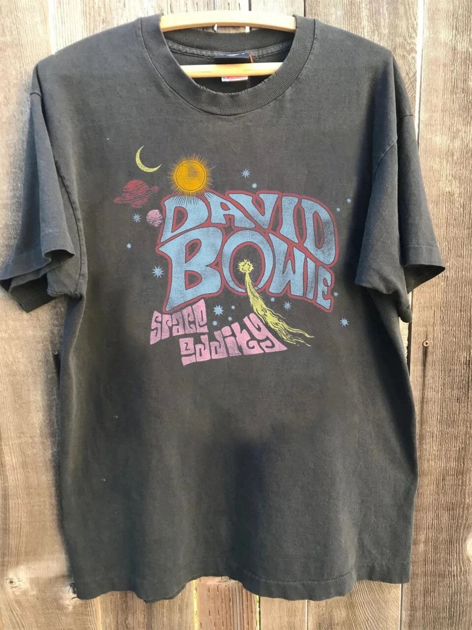 Summer Women's Vintage David Bowie T-shirt  Cotton and Breathable Short Sleeve Streetwear Oversized Loose Casual