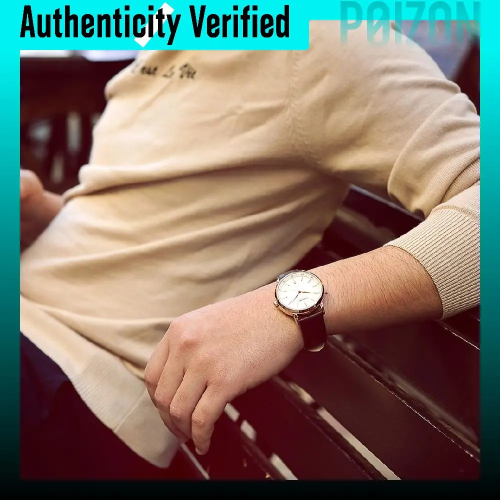 RARONE Free Style Collection Minimalist Fashion Modern Gentleman Mechanical Movement Genuine Leather Strap 8670129