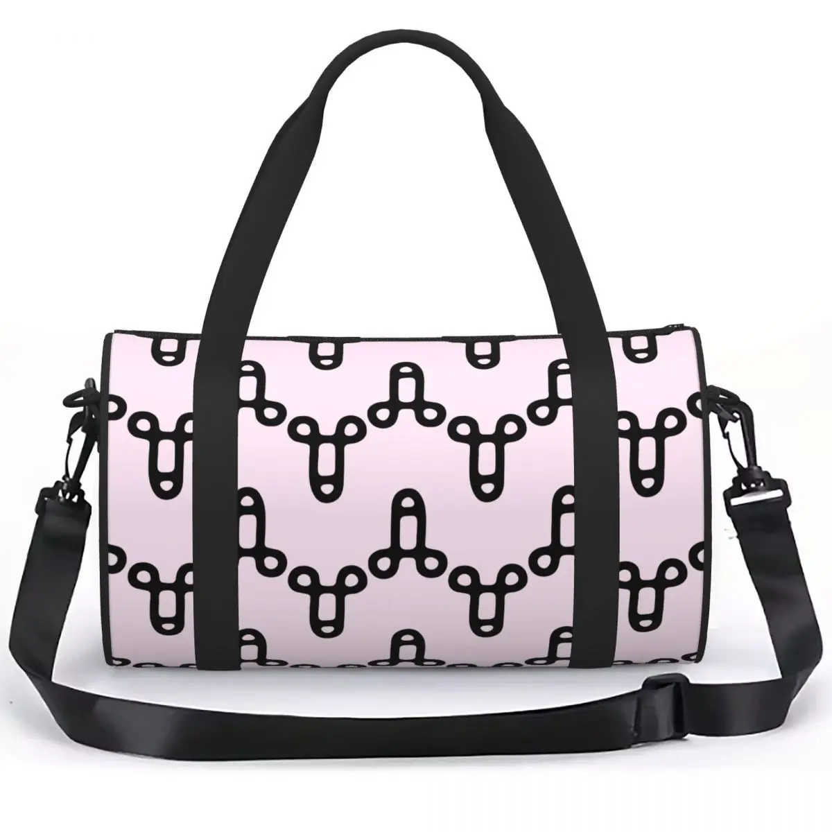 Penis Icon Pattern Light Luggage Bag Multi-Functional Duffle Tote Bag Handbags Gym Bags Fitness Bag for Boys Girls