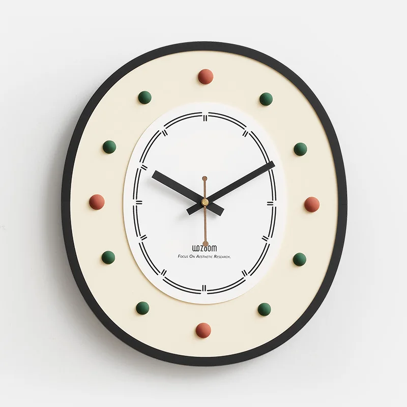 Wall clock for living room, 2026 new model, unique and creative, grand and stylish, internet-famous, simple and modern.