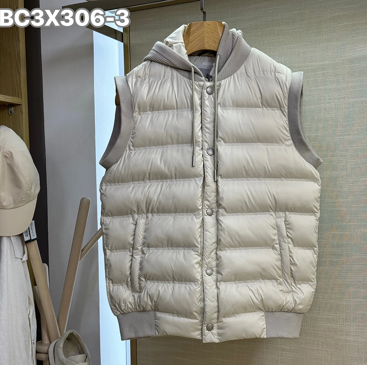 BILLIONAIRE BLKA CPTG Vest Cotton men 2025 Autumn Winter Thick New keep warm light comfortable big size M-4XL high quality Coat