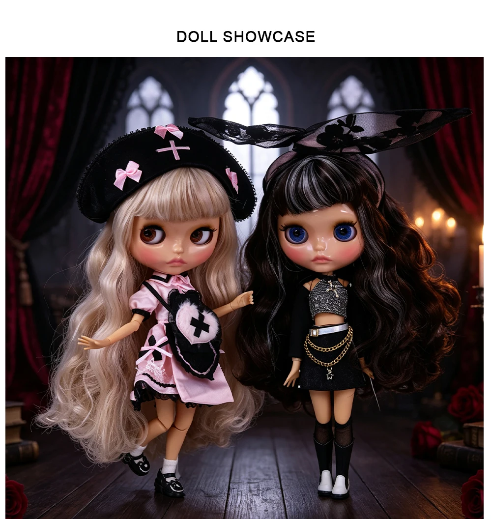 ICY DBS Blyth Puppe BJD Gelenkige Puppe mit Gebräunter Haut Set 1/6 Maßstab 30 cm Mädchen Geschenk Anime SD – Detail 4