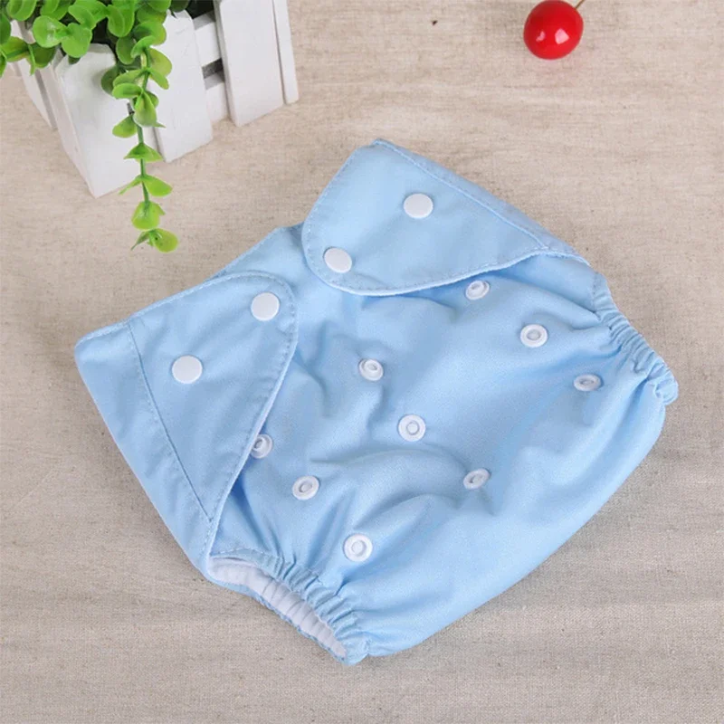 Eco-Friendly Baby Cloth Diaper Adjustable Reusable Boys Nappy Girls Soft Covers Infant Washable Nappies for 0-2 years 3-15 KG