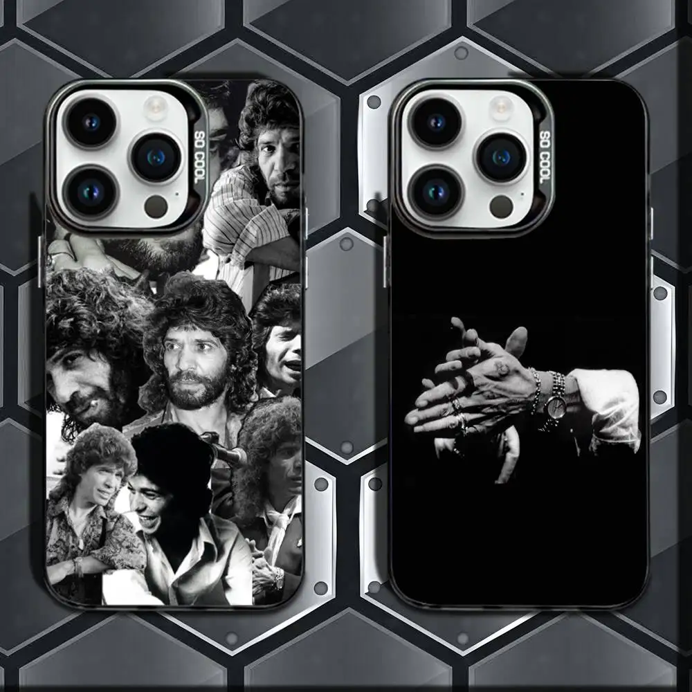 

Camaron De La Isla Phone Case For iPhone 16,15,14,13,12,11,Mini,Pro,E,MAX Black Candy Matte Shockproof Cover