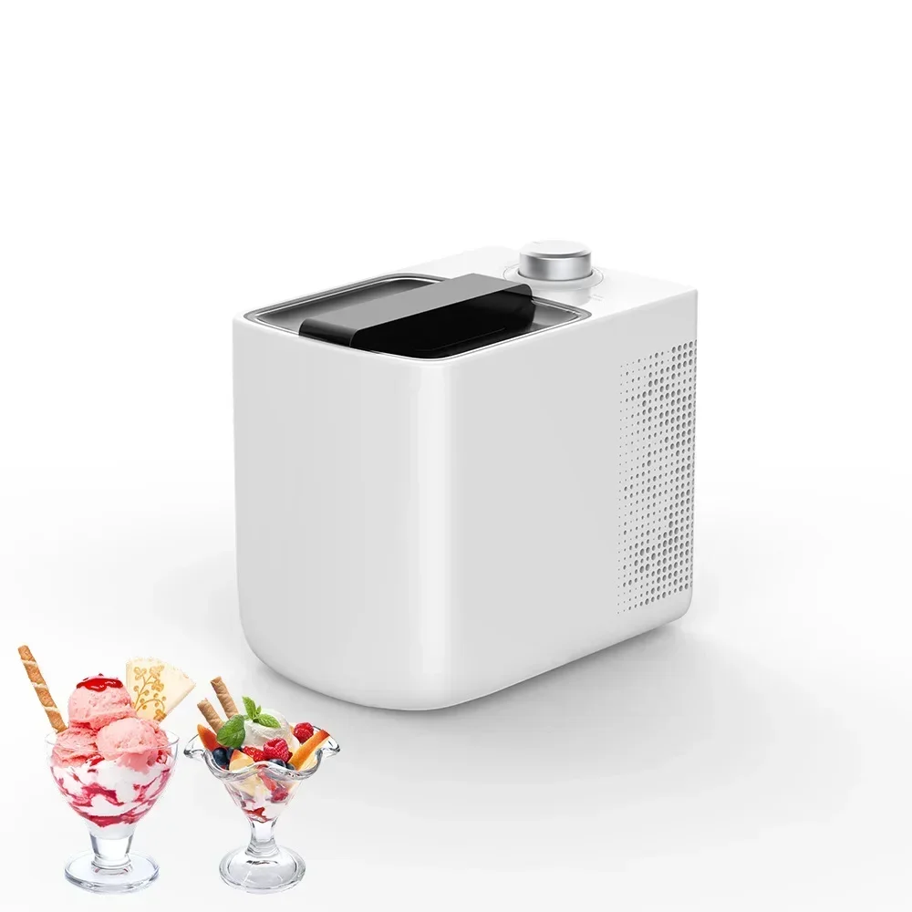 Electronic No Need To Pre-cool Mini Ice Cream Machine Household Small Automatic Homemade Yogurt Ice Cream Ice Cream Machine