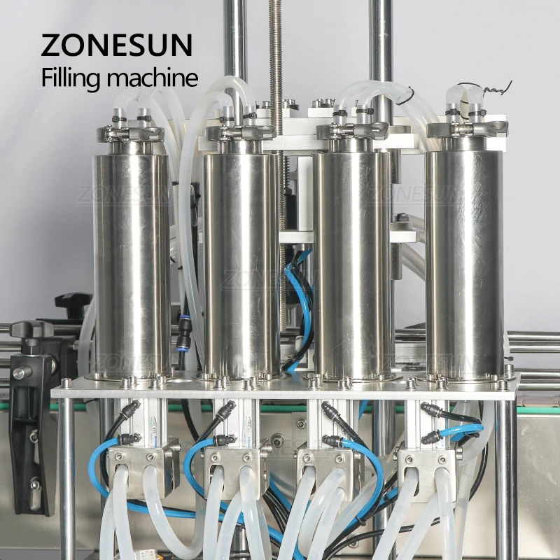 ZONESUN ZS-DTZL500 데스크탑 자동 진공 액체 향수 충전 기계