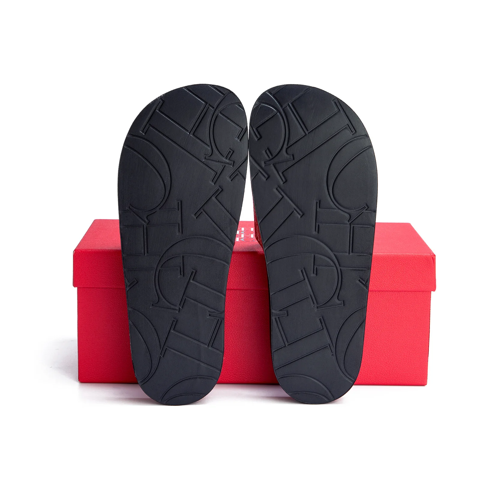 CHHC Female Flip Flops Letter Printing Multi Scene Silicone Beach Slippers Waterproof Summer Outdoor Sandals