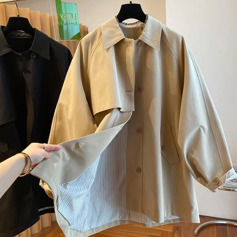 Bla Casual Oversized Workwear Jaet Autumn Winter Large Size 300 Pou Men's Sle Loose Fit Windbreaker Youth Trend