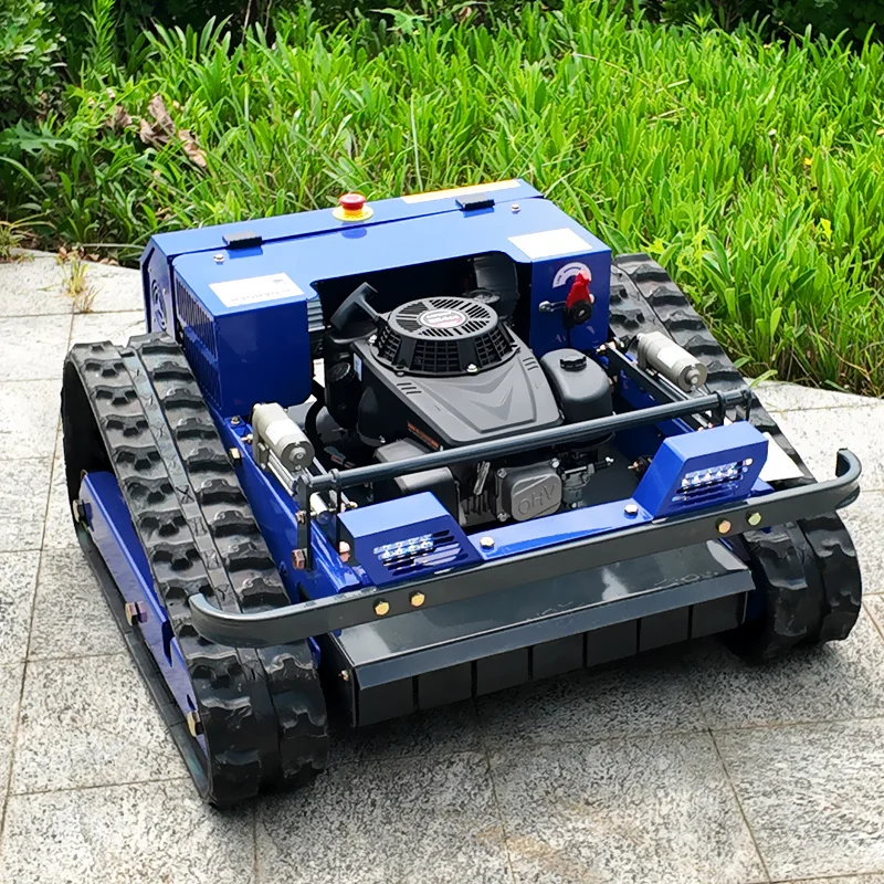 Customized Remote Control Lawn Mower Robot 550mm Cutting Width Forestry Zero Turn for Garden
