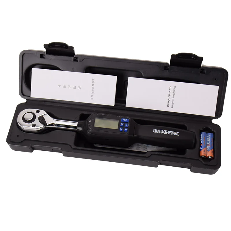 WISRETEC High Precision Electronic Digital Display Torque Wrench Large Torque Small Torque kg Adjustable Ratchet Head