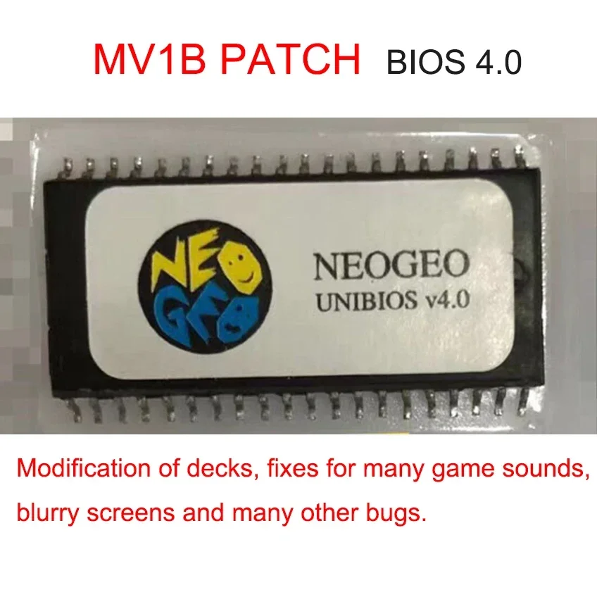 Unibios 4.0 Patch Neo Geo Multifunction Bios AES MVS Used in MV1FZ/B/C Arcade Machine Accessories Game Motherboard Parts image 3