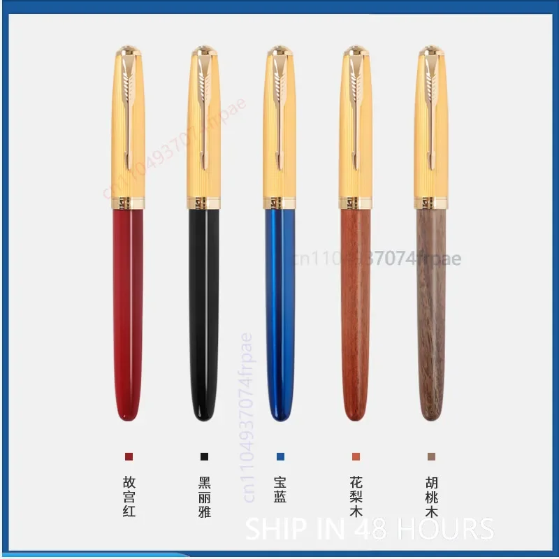 For Jinhao 85 Fountain Pen Screw Cap Hidden Nib Hand Polished Naginata Nib Calligraphy Practice Writing Gift Stationery（5pcs）