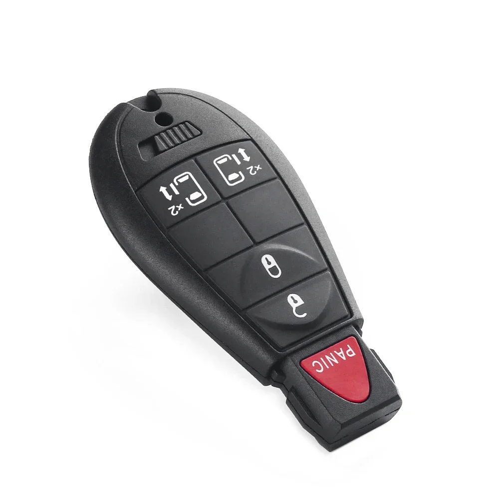 KEYYOU 1PCS NEW Smart Car Key Shell for Chrysler Town & Country Fit Jeep Grand Cherokee Dodge Magnum Durango fob Case