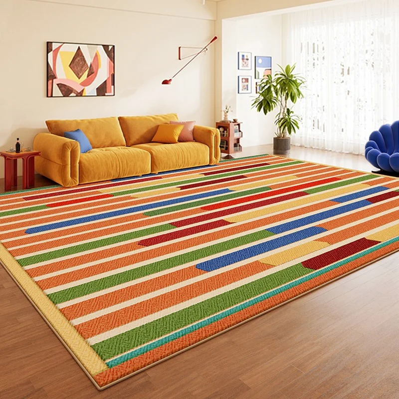 

Living Room Carpet Fluffy Soft Cloakroom Rug Colorful Large Area Rugs For Bedroom Plush Bedside Floor Mat 러그 Alfombra Para Salón