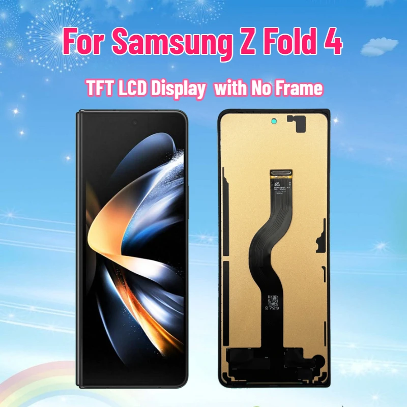 

TFT LCD Display for Samsung Z Fold 4 F936 LCD Display Touch Screen Digitizer Assembly Replacement for Samsung Z Fold4 Screen