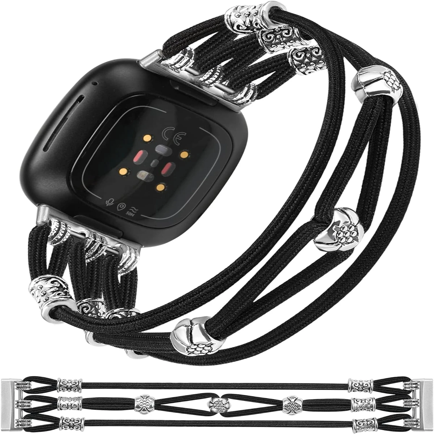 

Exquisite, stunning, and beautiful crystal pendant necklace with a unique ethnic design - adjustable and fashionable accessory f