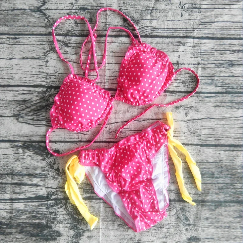 

2019 new Women Floral Padded Bikini Swimwear Monokini Bikinis Set Bathing Suit Swimsuit Beachwear Summer