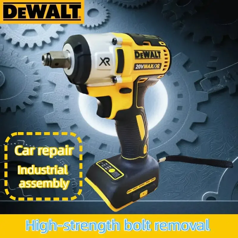 DEWALT DCF880 Lithium Battery Brushless Impact Wrench 20V Detachable Tire High Torque High Speed Powerful Disassembly Tool