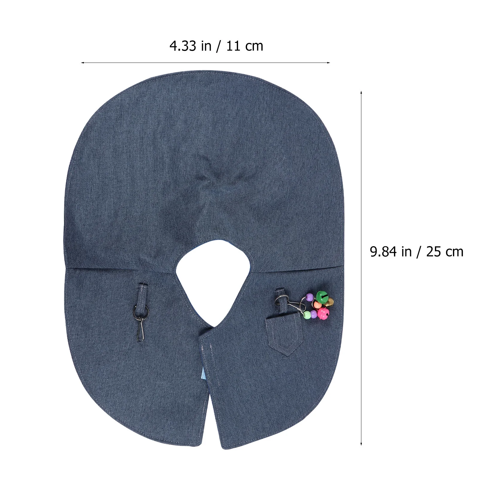 شال واقي للكتف قابل للتعديل لببغاء الحيوانات الأليفة لمقاومة الخدش والعض مع حماية من السقوط