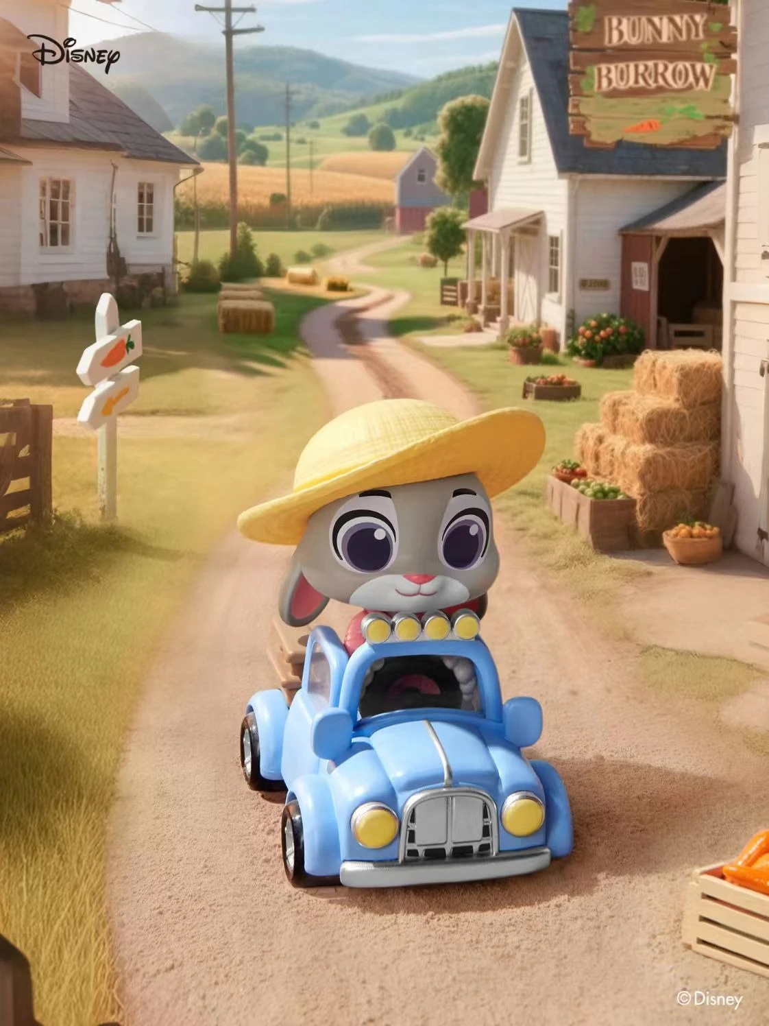 Disney Zootopia Transport Series Sammlerfigur Mystery Blind Box – Überraschungsspielzeug mit zufälligem Charakter für Kinder und Erwachsene