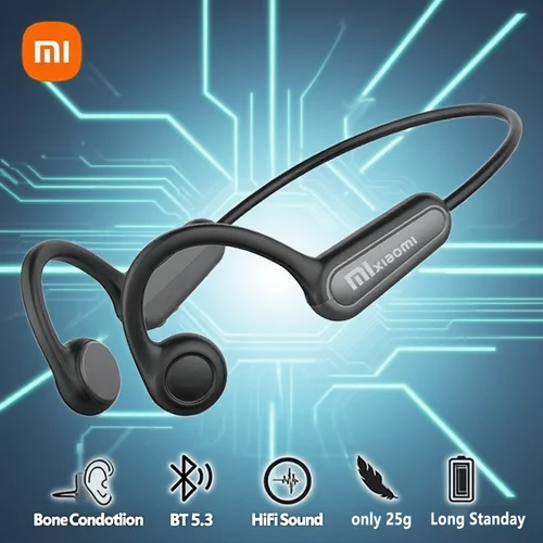 Xiaomi Mijia-auriculares inalámbricos de conducción ósea, cascos deportivos con Bluetooth 5,3, resistentes al agua, con gancho para la oreja, para correr y conducir